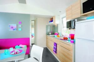 Aloa Vacances : Cuisine Mobil Home