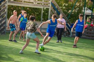 Aloa Vacances : Le Clos Virgile Football Activité