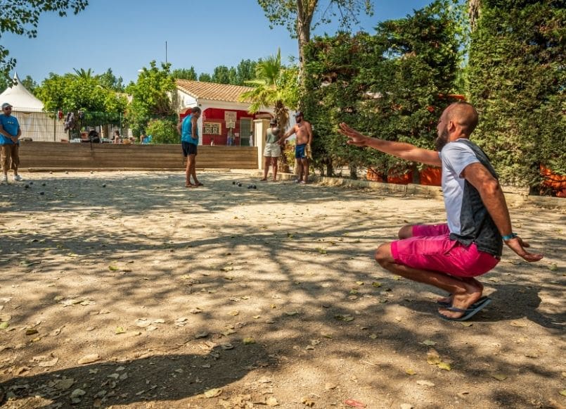 Aloa Vacances : Boulodrome au camping à Serignan Le Clos Virgile