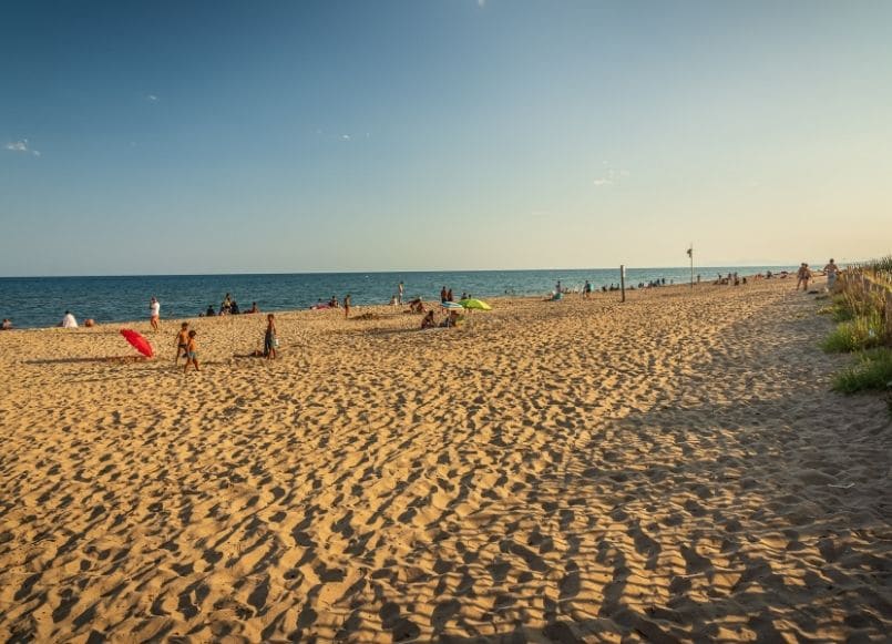 Aloa Vacances : plage de sérignan près du Clos Virgile