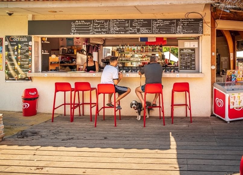 Aloa Vacances : Bar du camping à sérignan le Clos Virgile