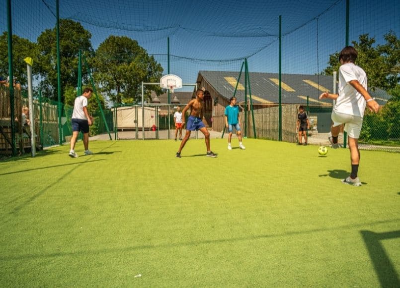 terrain multisport aucamping Aloa Vacances Ker Yaoulet