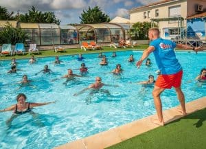 Aquagym camping Oléron Loisirs en Charente Maritime