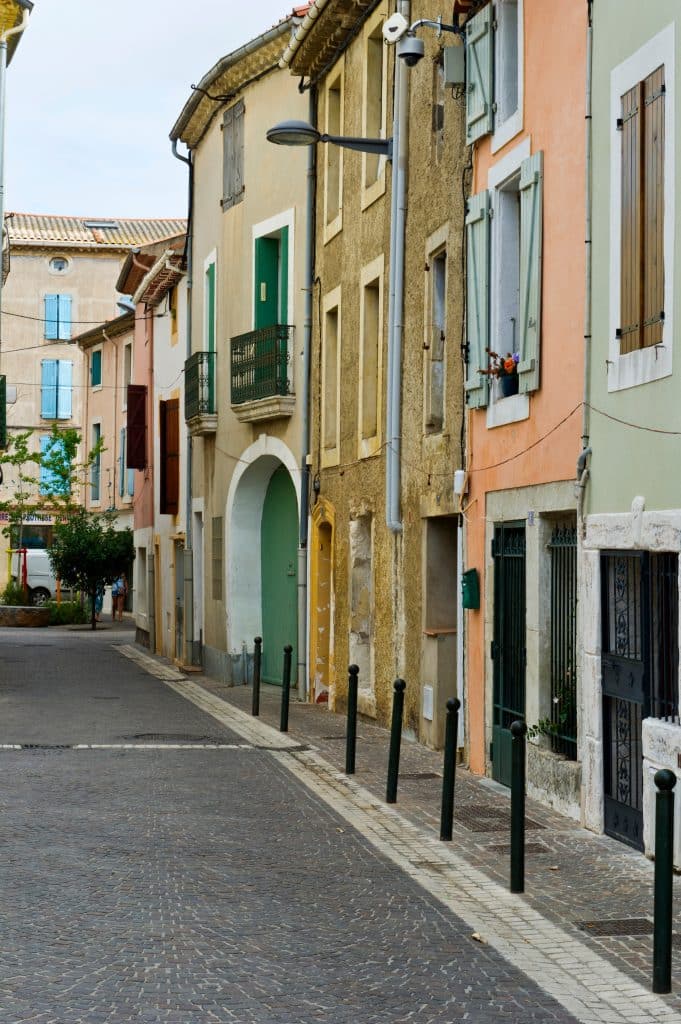 Aloa Vacances : Buildings With Window Shutters, Serignan, Herault, Languedoc Roussillon, France