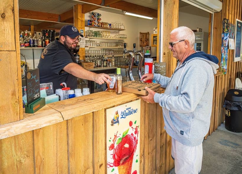 Snack au camping Hourtin - L'Orée du Bois
